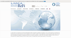 Desktop Screenshot of labex-refi.com