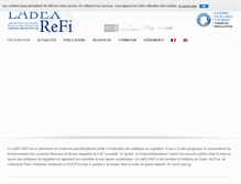 Tablet Screenshot of labex-refi.com